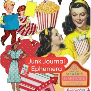 150+ Vintage Paper Ephemera Huge Lot - Perfect For Junk Journals Mixed Media
