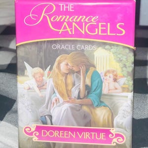 The Romance Angels Orakel Karten von Doreen Virtue (44-Card Deck And Guidebook) RARE & OOP