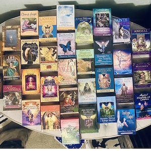 Doreen Virtue orakel- en tarotkaarten Complete collectie 35 verzegelde decks en reisgidsen