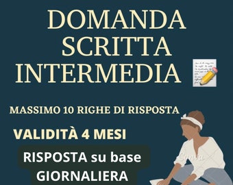 CONSULTO INTERMEDIO (Max 10 righe) validità 4 mesi