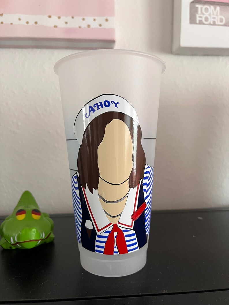 Robin Buckley Scoops Ahoy Stranger Things Starbucks Cold Cup Etsy