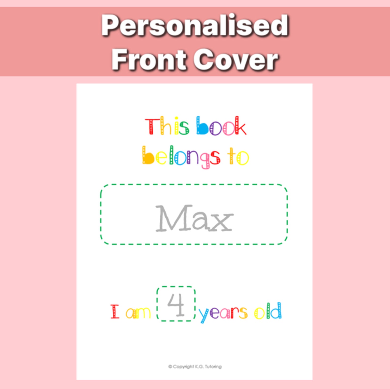 Printable Busy Book Activity - Ice Cream - Toddler Preschool Learning ...