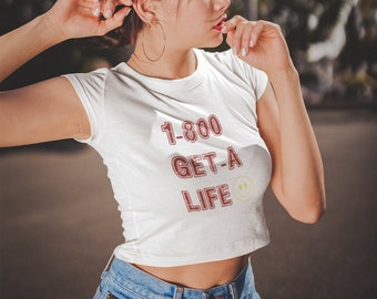 Made in 2002 Retro Sports Style Crop Top O-Neck Baby Tee Crop Top