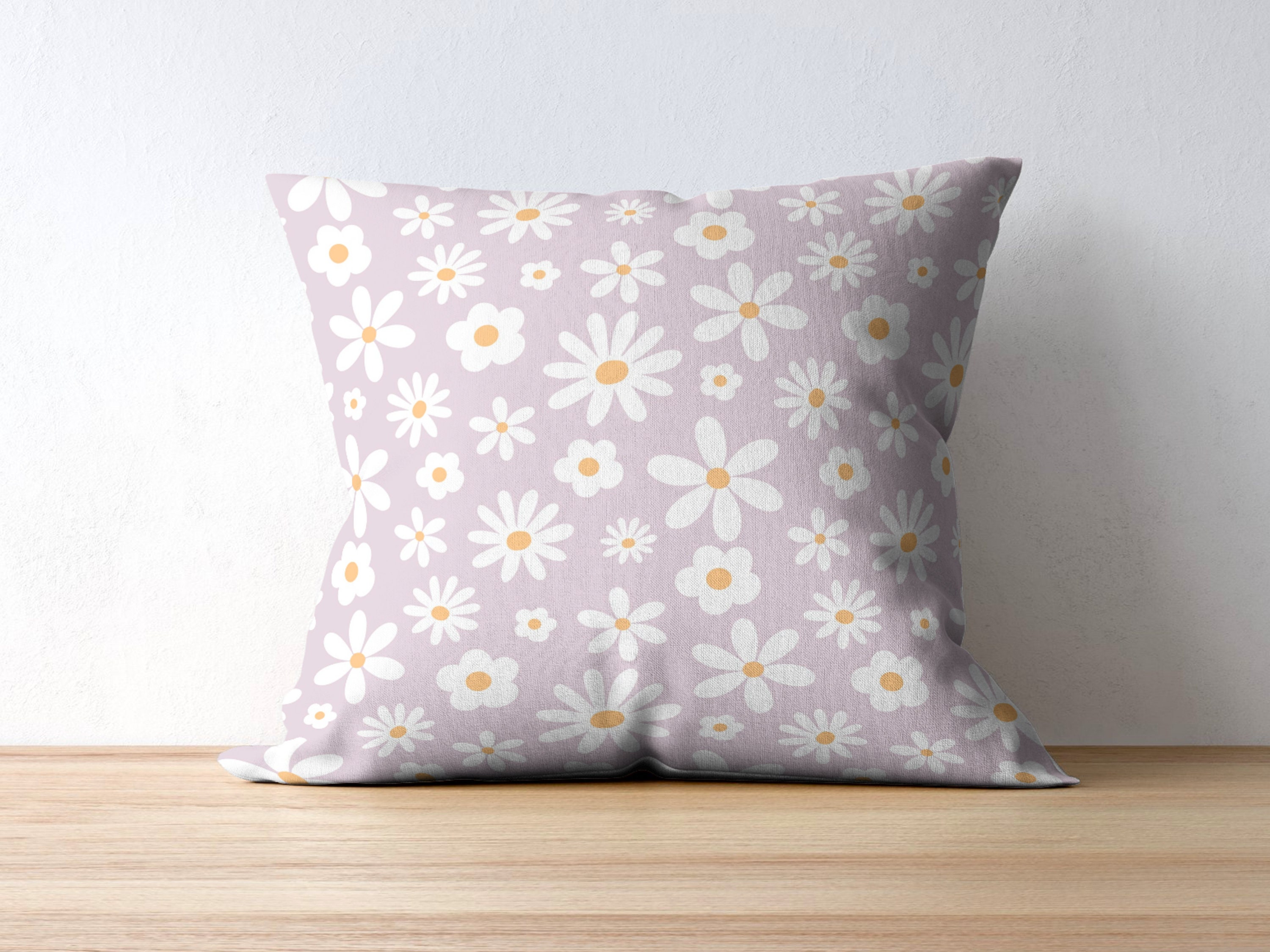 Daisy Seamless Pattern Digital Paper - Pastel Floral Designs (digital ...