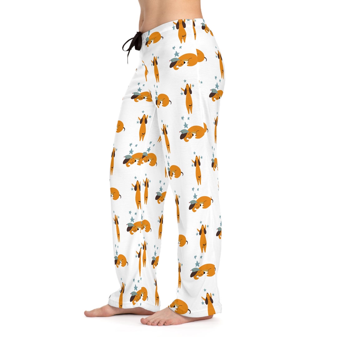 Sleeping Dachshunds Cozy Pajama Pants for Women Great Gift Etsy
