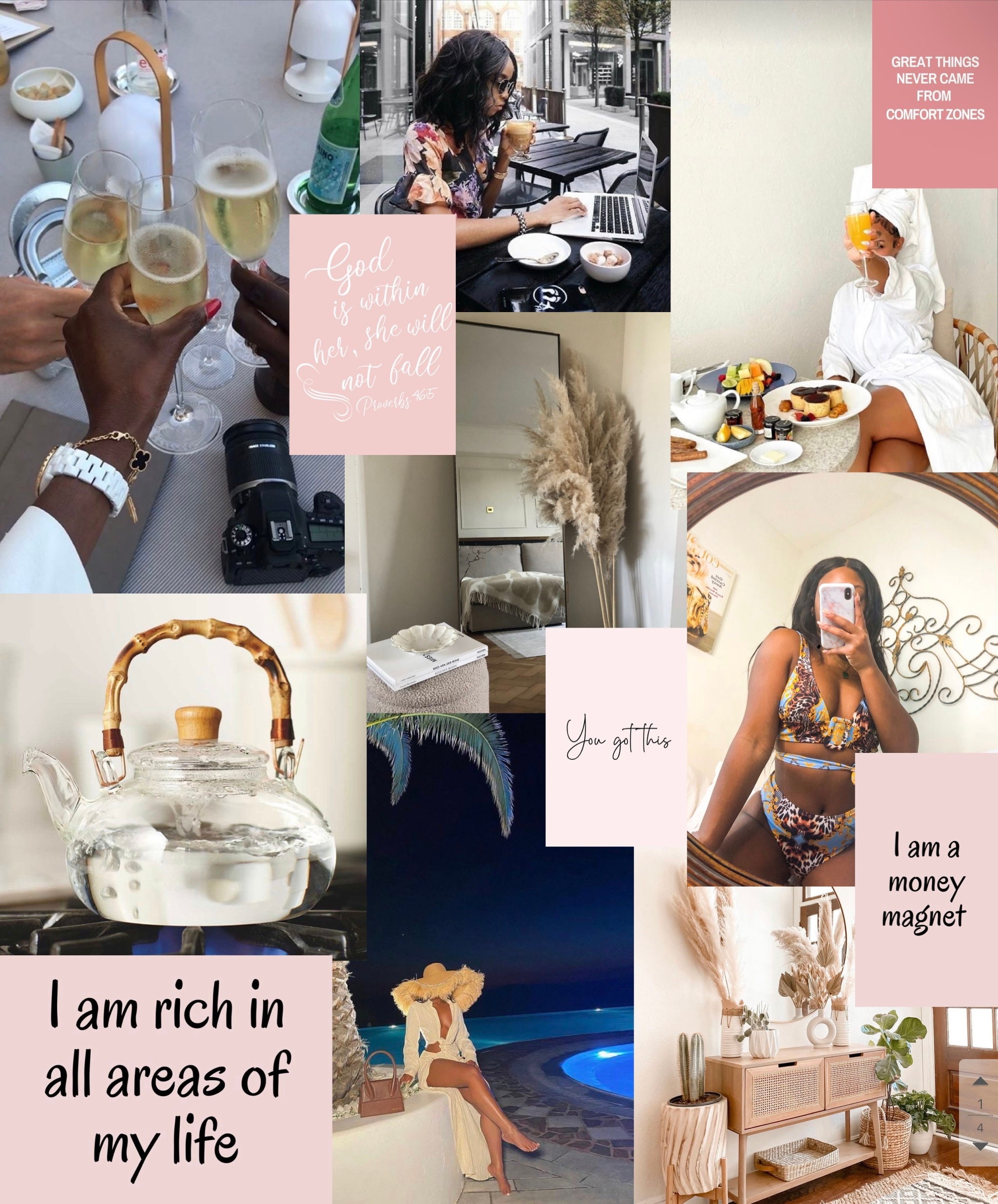 Black Girl Luxury Vision Board 