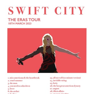 Taylor Swift Eras Tour Night One Reputation Glendale Arizona Sticker for  Sale by nerfie