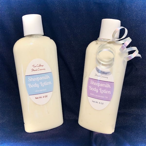 6oz Sheepsmilk Body Lotion - Multiple Scents!