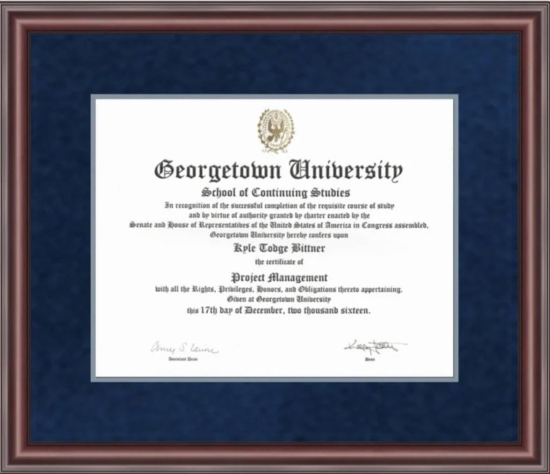University Diploma Frame Etsy