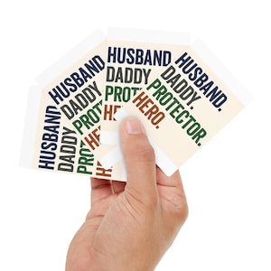 Cartas de pôquer, presente de Dia dos Pais para marido, pai, protetor, herói - baralho personalizado, cartas de baralho, presente masculino, presente para família, presente de pai