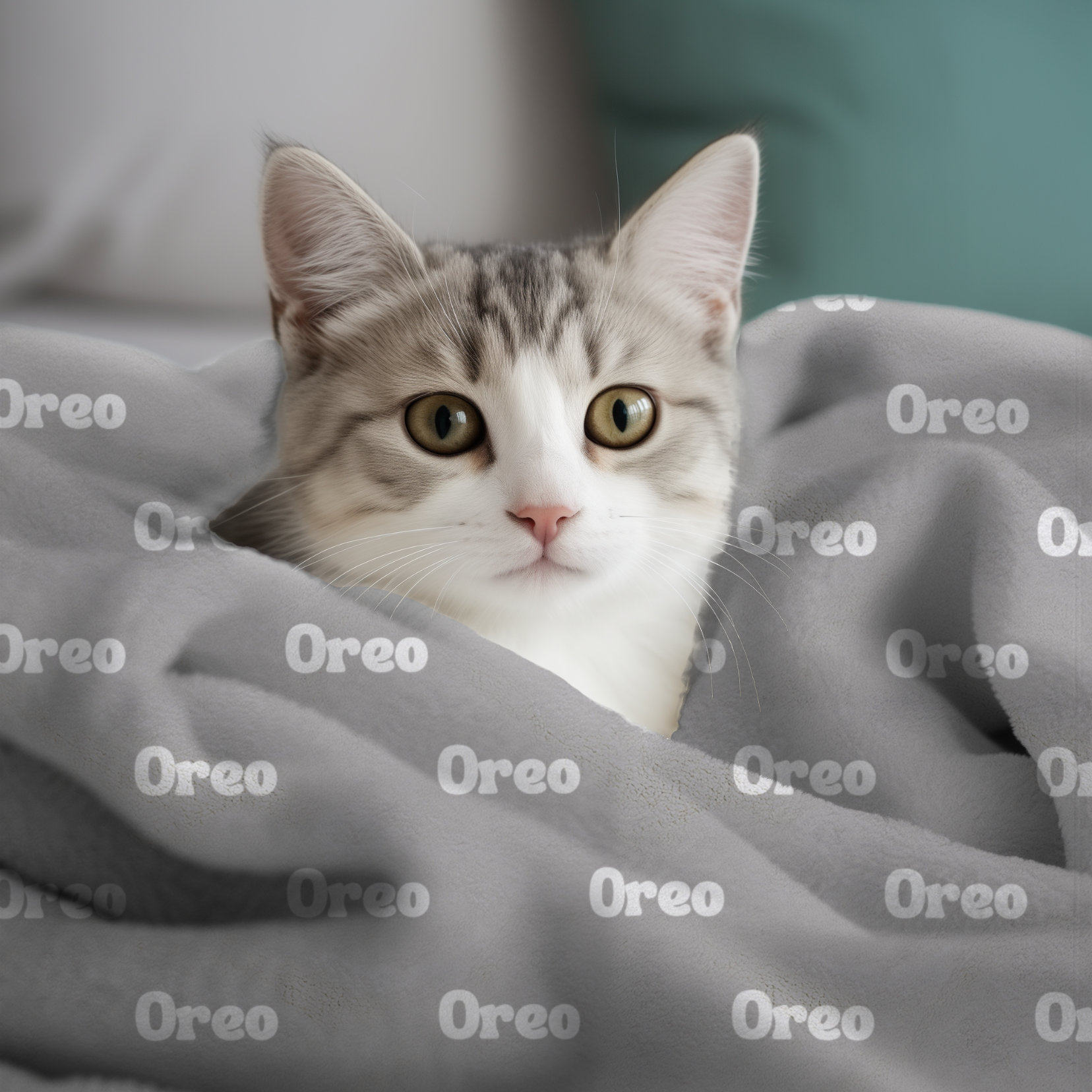 Fuzzy cat blanket sale