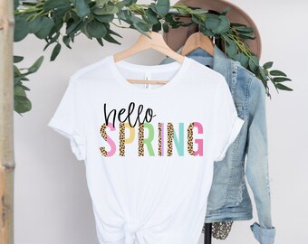 Ready To Press - Hello Spring SUBLIMATION TRANSFER