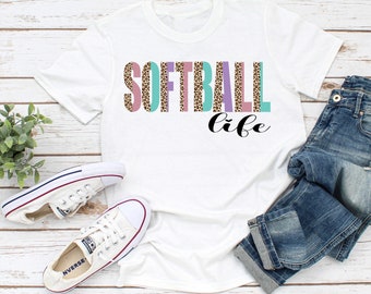 Listo para imprimir - Vida de softbol TRANSFERENCIA DE SUBLIMACIÓN