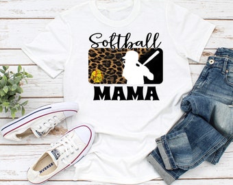 Listo para Imprimir - Softball Mama TRANSFERENCIA DE SUBLIMACIÓN