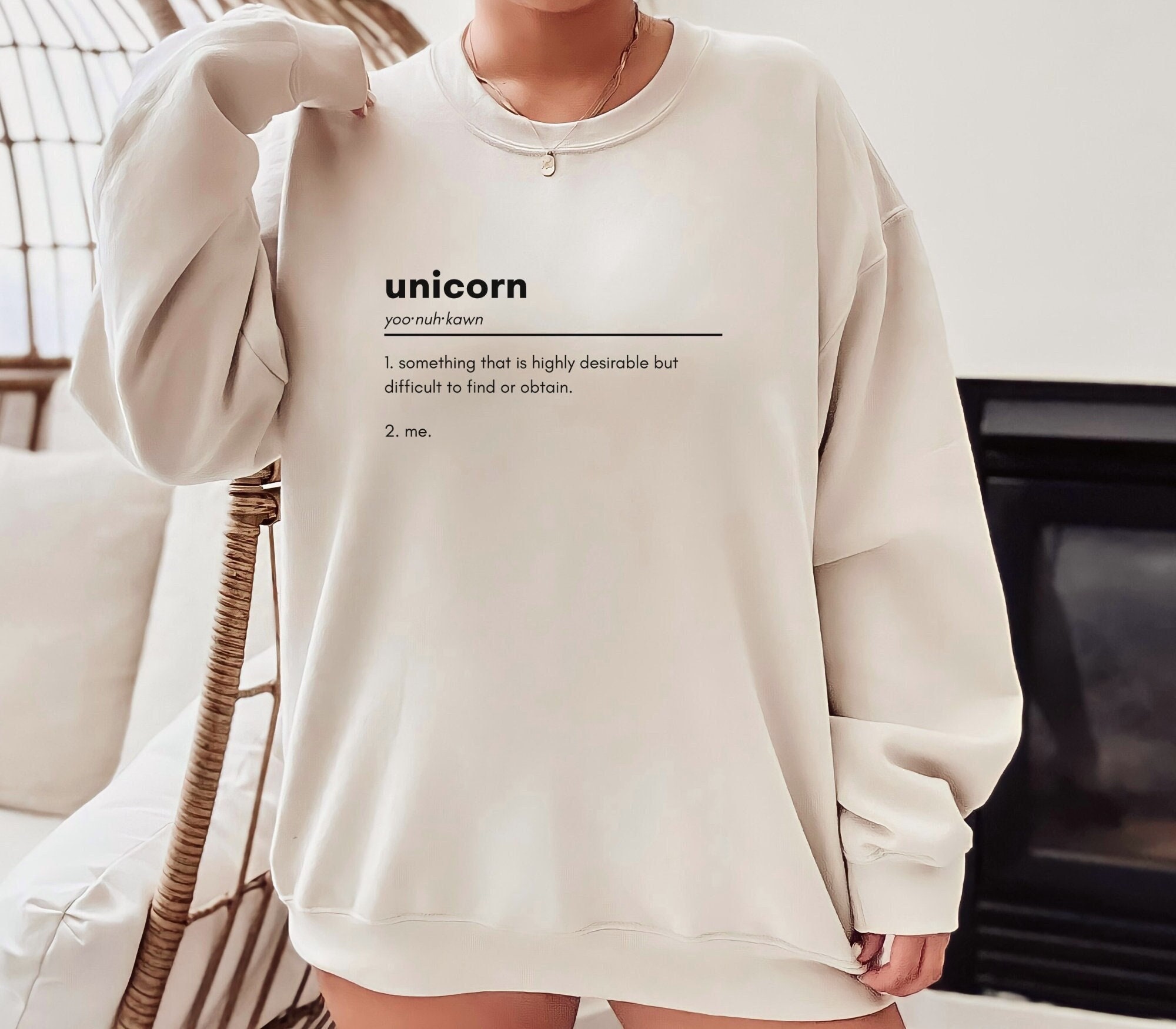 Unicorn Urban Definition Sweatshirt. Etsy
