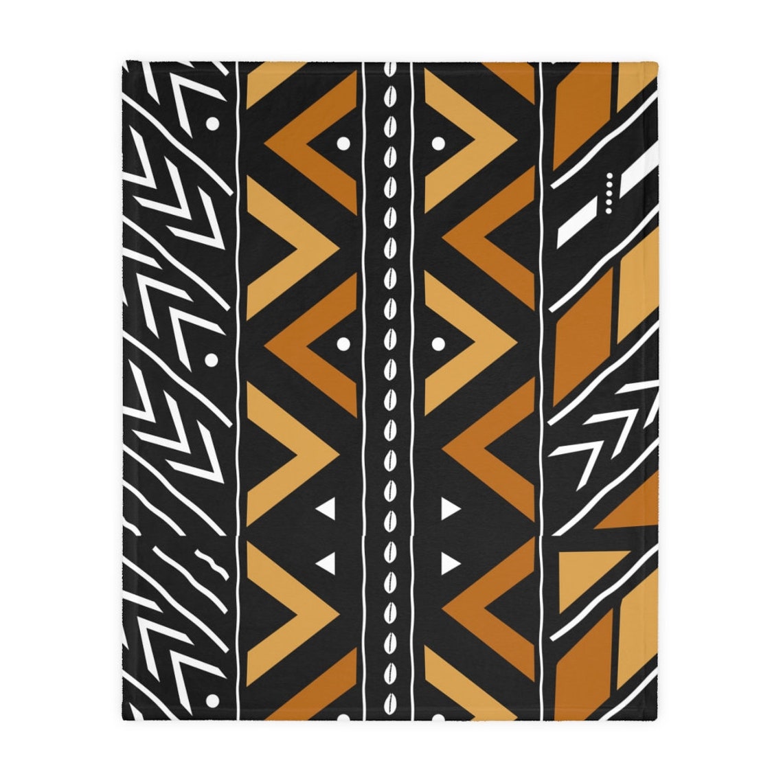 Afro Girl Blanket/ Afrocentric Blanket / Double Sided Blanket/ Etsy