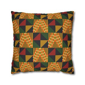 African Tribal Culture Pillow , Ankara Print Cushion, African Print Pillow , Afrocentric Home Decor , kente home decor