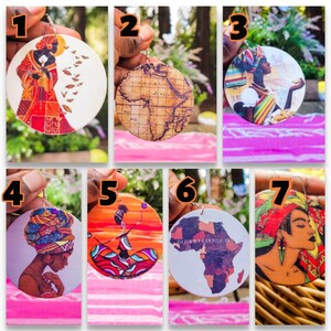 4 for 10 dollar bundle earrings /Graphic black woman owned /Round Double sided/ Hoop earrings/African jewerly/ Earring Sale/ African Art