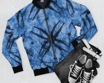 African Print Bomber Jacket/ Ankara Bomber Jacket/ Casual Jacket/ Cool Bomber Jacket/ Tribal Print Bomber Jacket/ Tie and dye Print Jacket
