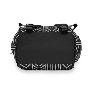 MudCloth Pattern Diaper Bag/Ankara Print Backpack/ Ankara Texture/Diaper Bags/Diaper Bag Backpacks/Baby Gifts/Unisex Baby Shower Gift / image 6