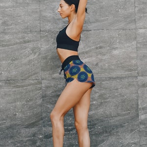 Ankara Summer Shorts/ African Print Shorts/ Kente Print Shorts/ Summer Shorts for Women
