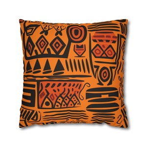 African Tribal Culture Pillow , Ankara Print Cushion, African Print Pillow , Afrocentric Home Decor , Ankara Beddings