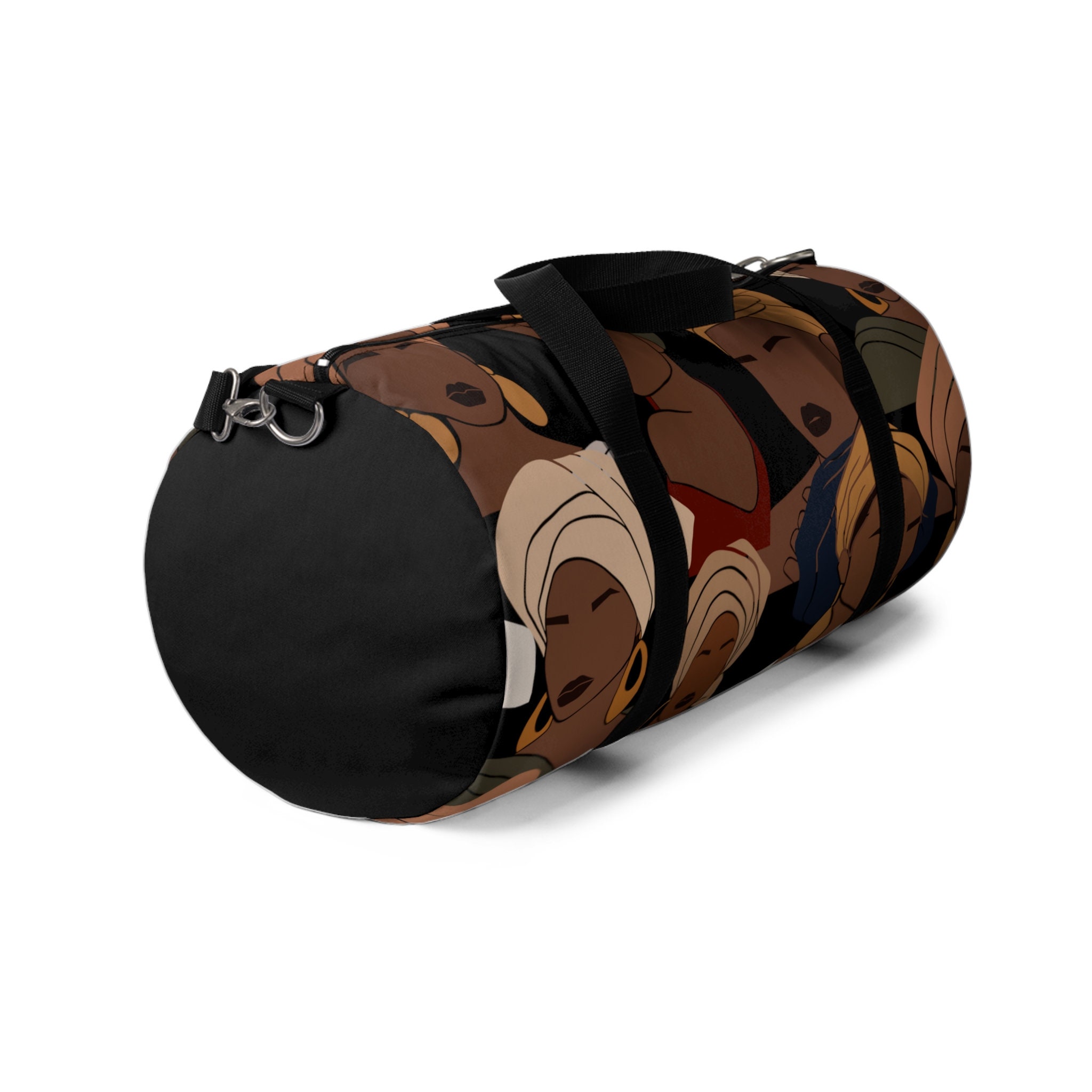 African Duffel Bag/ African Inspired Luggage / Black Girl Overnight