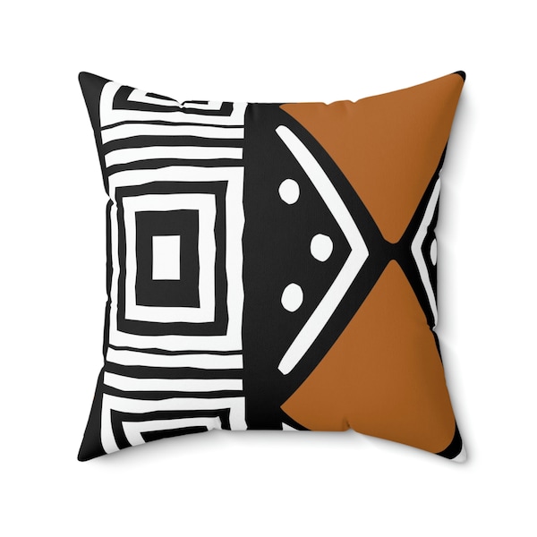 African Tribal Culture Pillow , Ankara Print Cushion African Print Pillow Pillow , Afrocentric Home Decor