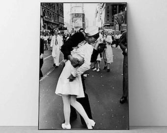 アイゼンスタットのポスター「勝利のキス」 - Etsy 日本