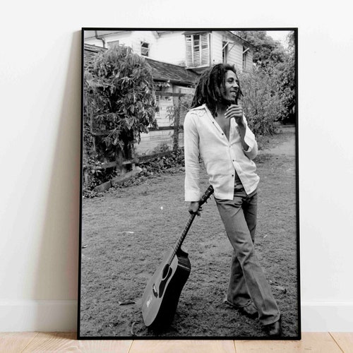 Bob Marley Poster Music Canvas Poster Wall Art Decor Home - Etsy
