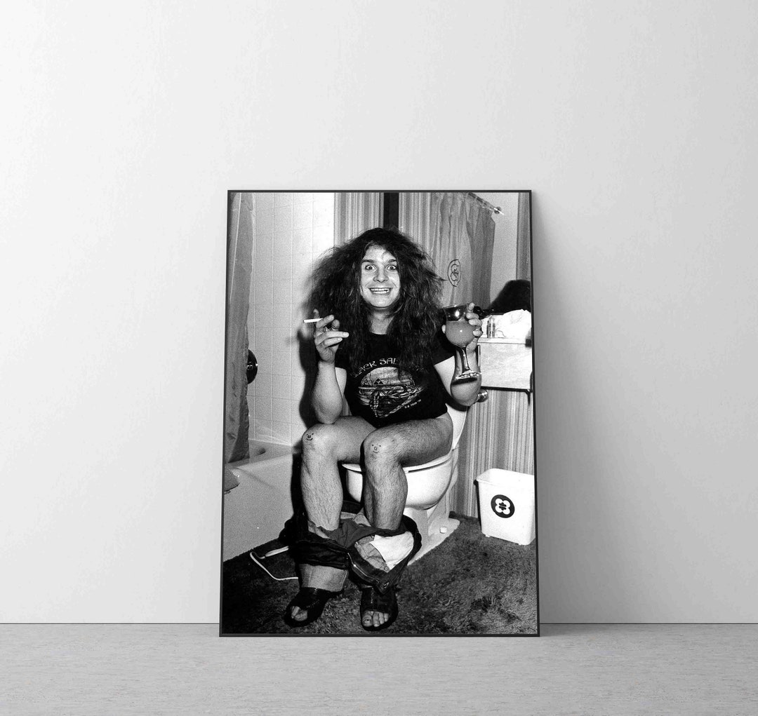 ozzy osbourne toilet photo