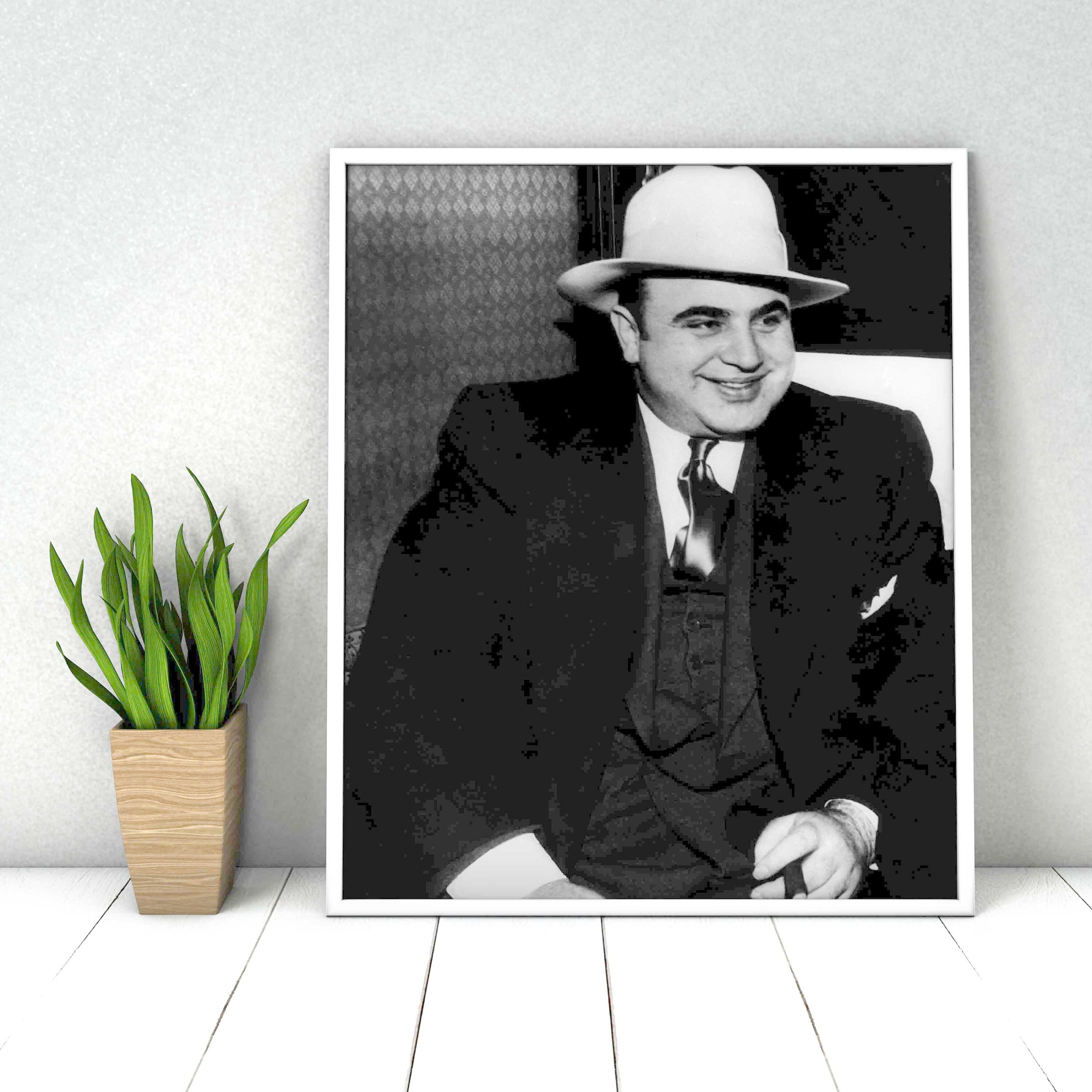 Al Capone Alphonse Gabriel Capone Poster Print, Scarface American ...