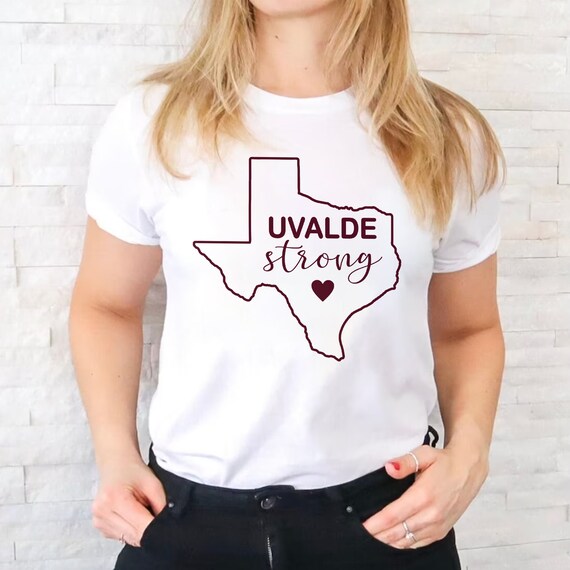 Uvalde Strong Shirt Pray for Uvalde Shirts Uvalde Texas Etsy