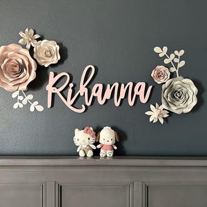 Placa de madeira personalizada para berçário, Placa personalizada para berçário, Placa de madeira para nome, Placa de madeira, Decoração de madeira, Decoração de berçário, Nomes de bebê de madeira, Nomes de berçário