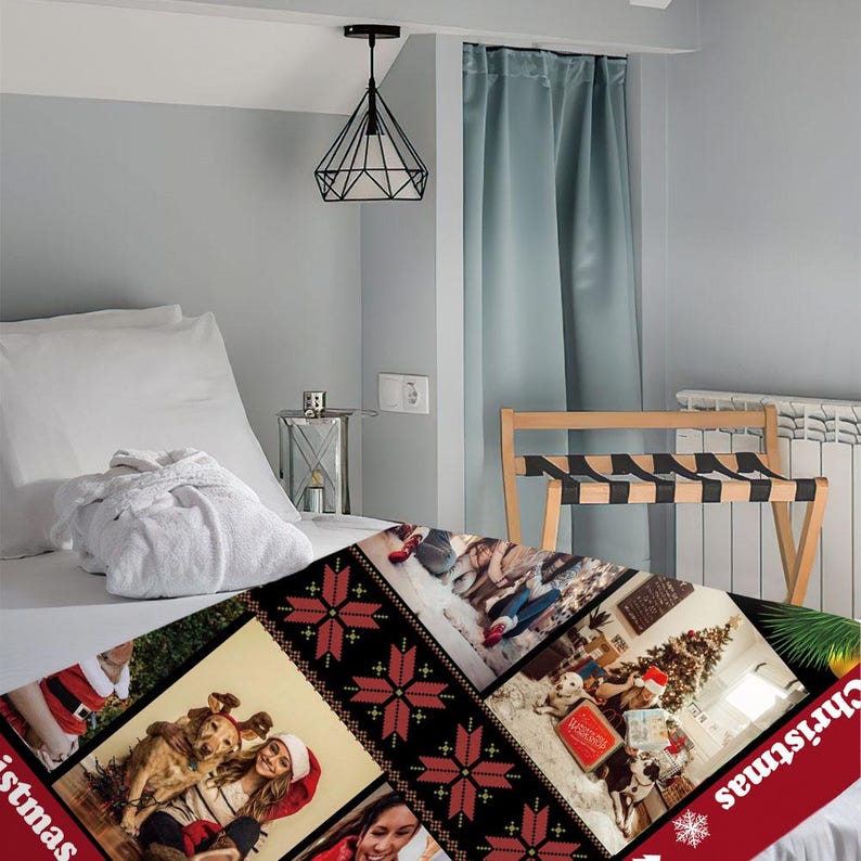 Photo Blanket for Mom/dad/family/girlfriend/boyfriend /friend