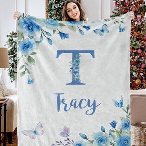 Kids Name Blanket, Personalized Name Blanket, Baby Name Blanket, Kids Christmas Gift, Soft Blanket with Name, Name Blanket for Boy, Girl