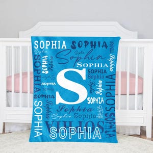 Custom Text Blanket, personalized Blanket for Adults, Custom Fleece Throw, Customize Blanket Gift, Home Decor, Christmas Gift for Mom