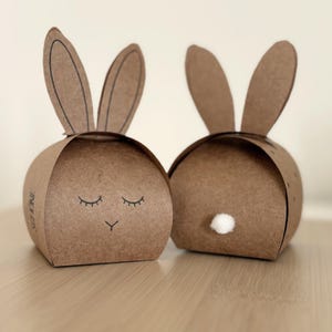 Osterhase Box Osterkorb Ostergruß Druckvorlage • Printable Last Minute Mitgebsel | Mitbringsel • für Kollegen, Erzieher, Lehrer, Nachbarn