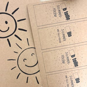 Hanuta Sun Summer Holiday Printable Craft Instructions • Last Minute Gift Idea • Children, Educators, Teachers • Attention • School, Kindergarten image 4