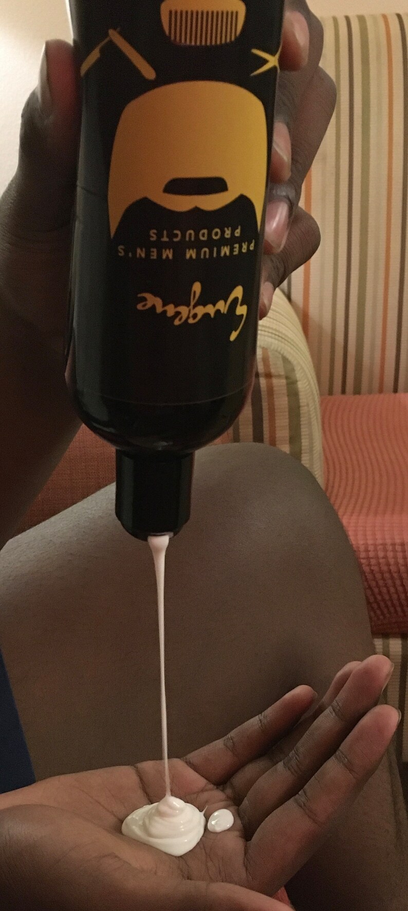 2in1 Men's Body Lotionandbeard Lotion for Dry Skin Etsy UK