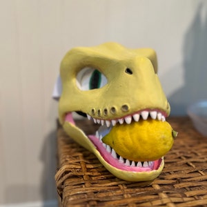 Commissions OPEN! CUSTOM Modded/Smoothed Dino Mask! Do NOT buy this listing!! Read Description!!