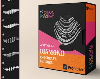 Diamond Jewelry Brush Set for Procreate (48)