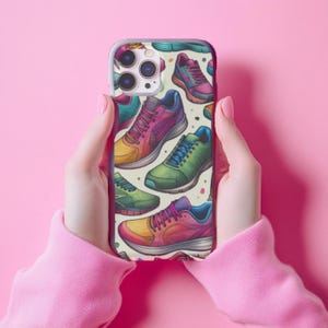 Running Shoe Phone Case - Athletic Aesthetic for Runners, Sprinters & Cross Country Athletes