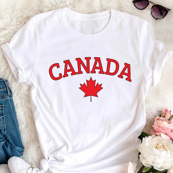 Canadian Shirt, Canada Flag Tee, Canada Day July 1st Shirt, Gift For Canadian, Canada Lover Shirt, Canada Maple Leaf Shirt, Toronto Shirt.