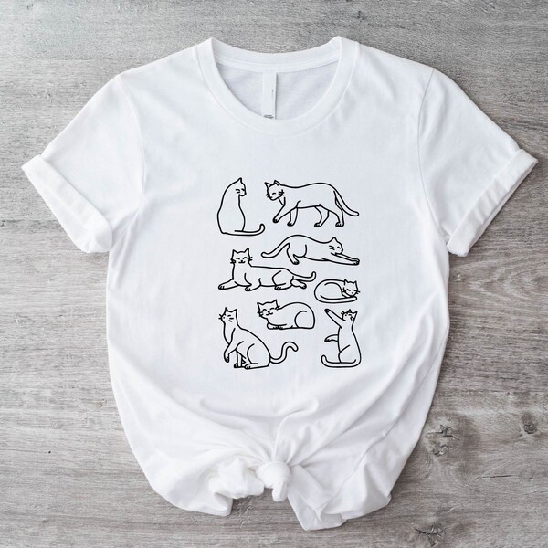 Toddler Cat Shirt Etsy