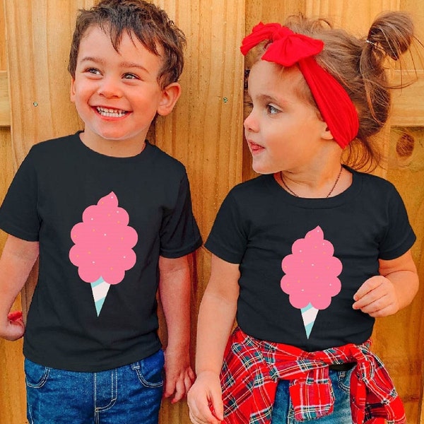 Cotton Candy Kids Shirt, Sweets Toddler Shirt, Cute Girls Boys Shirt, Funny Kids TShirt, Kids Summer Shirt, Cotton Candy Baby Onesie.