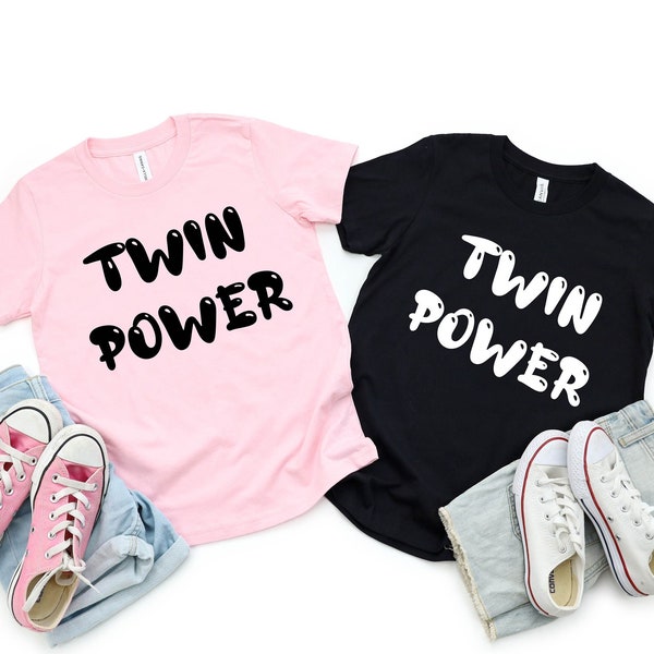 Funny Twin Tshirts Etsy