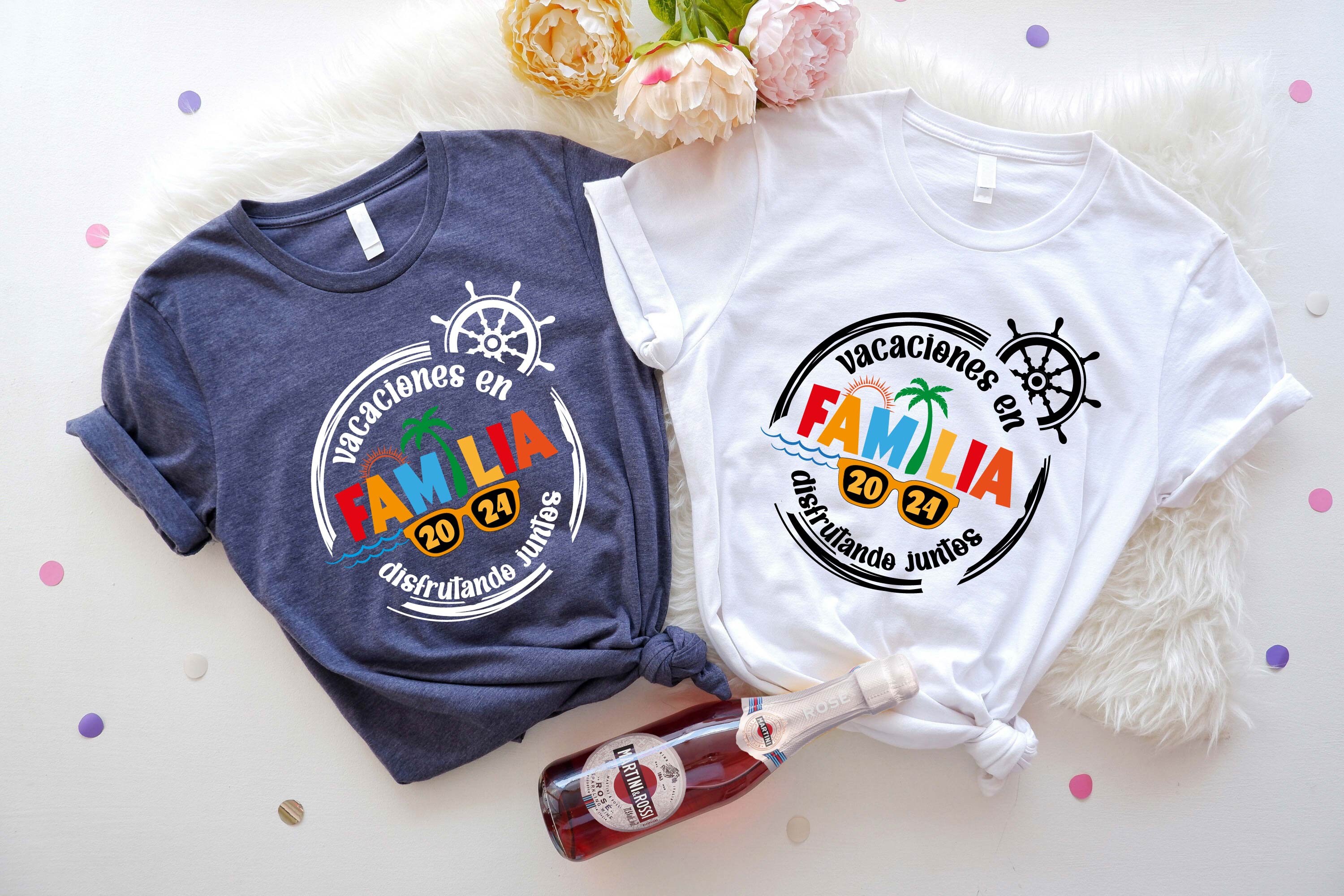 Discover Vacaciones en Familia 2024 Shirt, Matching Family Vacation 2024 Tshirt, Spanish Vacation Shirt, Mexico Summer Shirt, Mexico Family Shirt.