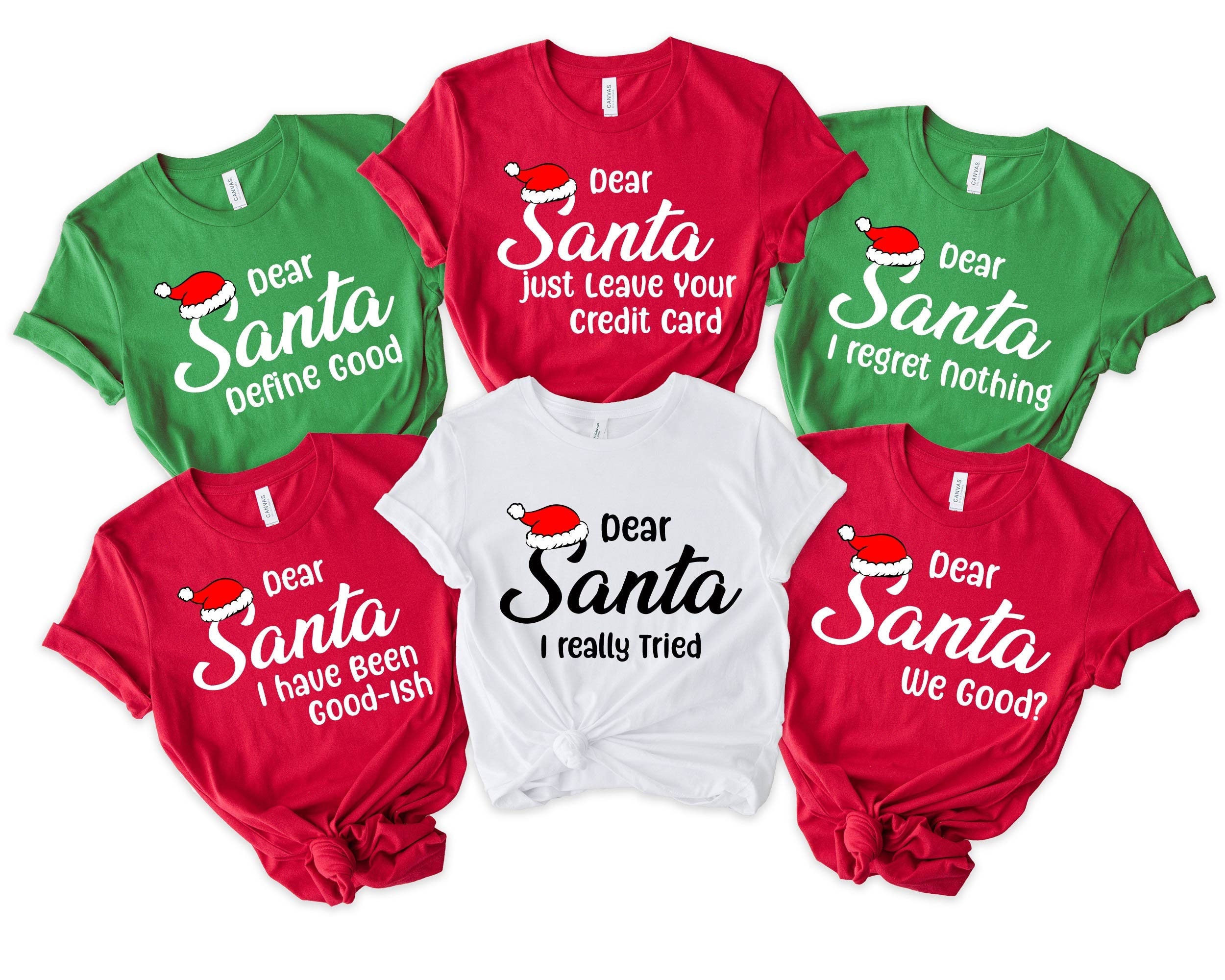 Discover Dear Santa Family Christmas Shirt