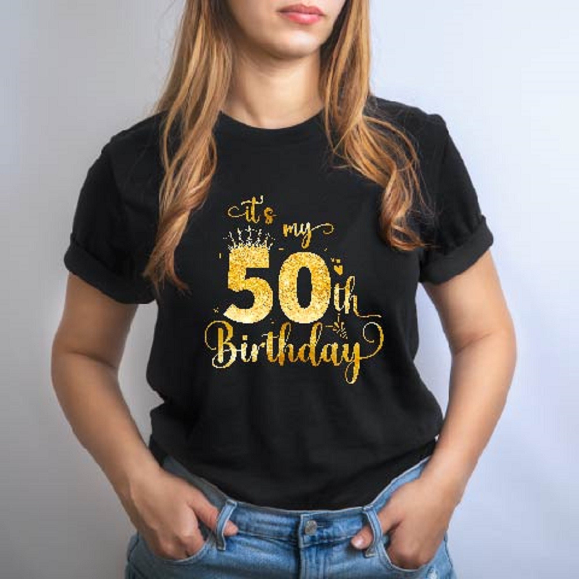 It's My 50th Birthday T shirt, 50th Birthday Shirt, 50 Birthday Party Shirt